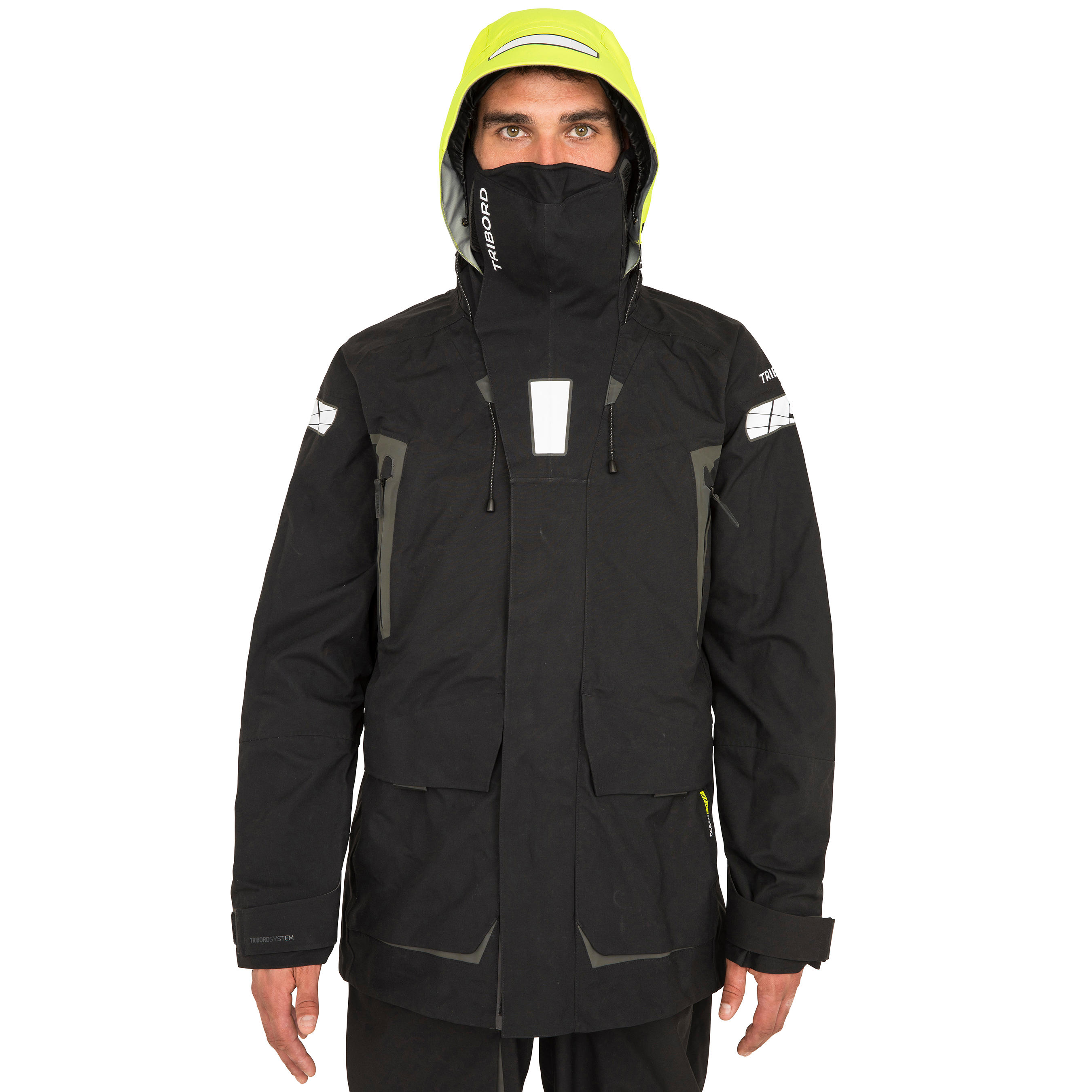 Men's OFFSHORE900 sailing jacket - Black 2/16