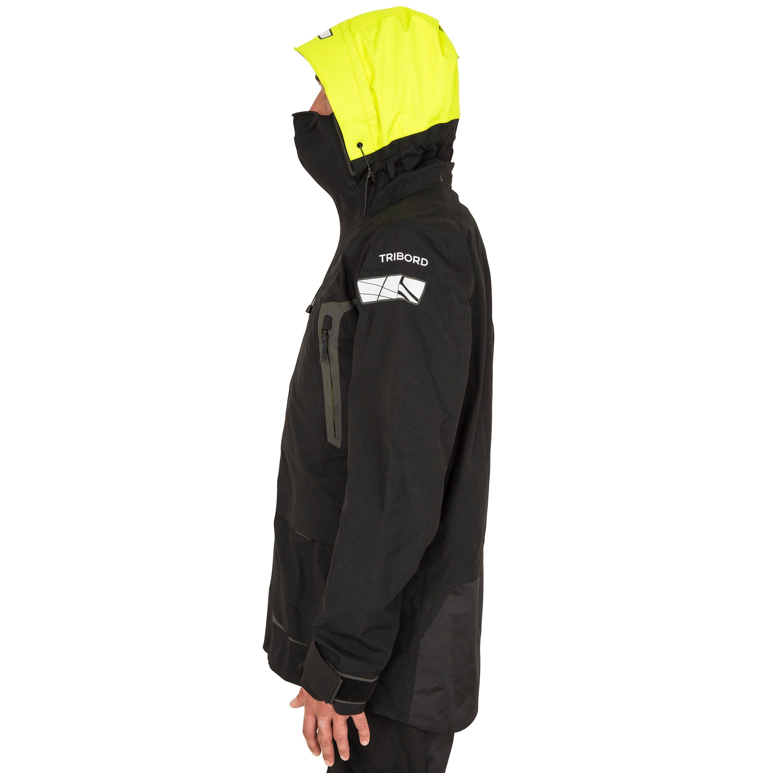 Men's OFFSHORE900 sailing jacket - Black 3/16