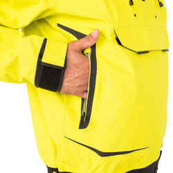 Offshore Race men's sailing boat jacket yellow