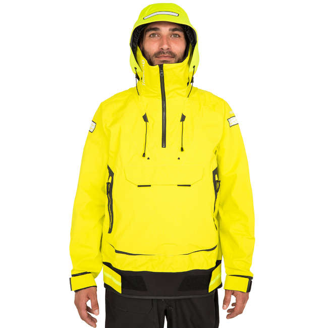 TRIBORD Men's Sailing Jacket Offshore Race 900 Yellow...