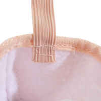 Split-Sole Canvas Demi-Pointe Shoes - Salmon Pink