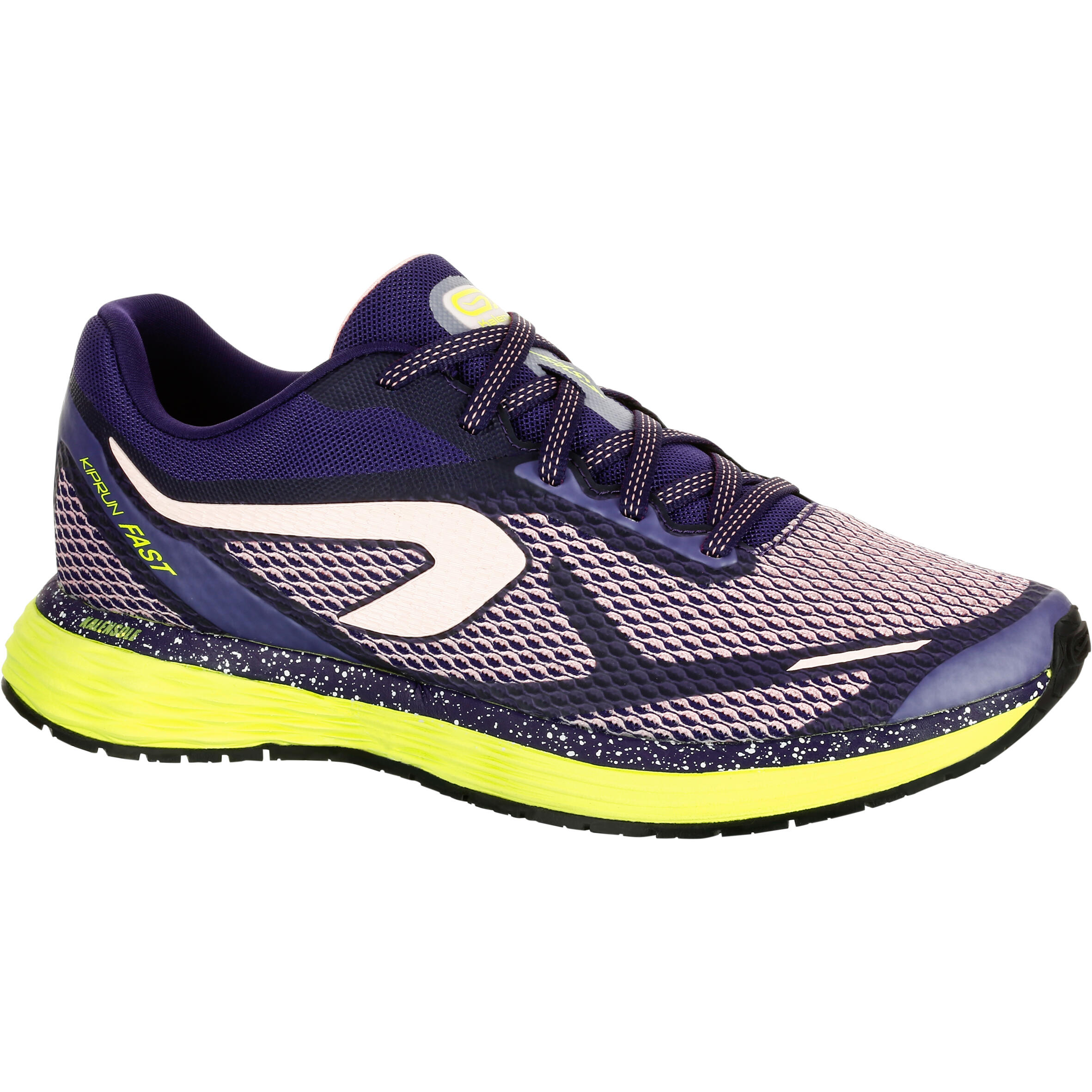 Running Shoes - Purple Yellow - Decathlon