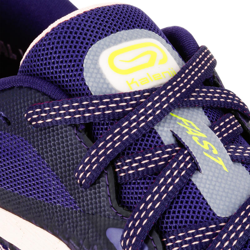 Kalenji Kiprun Fast Women's Running Shoes Purple Yellow Decathlon