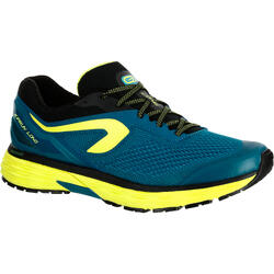 CHAUSSURES DE RUNNING HOMME KIPRUN LONG BLEU JAUNE