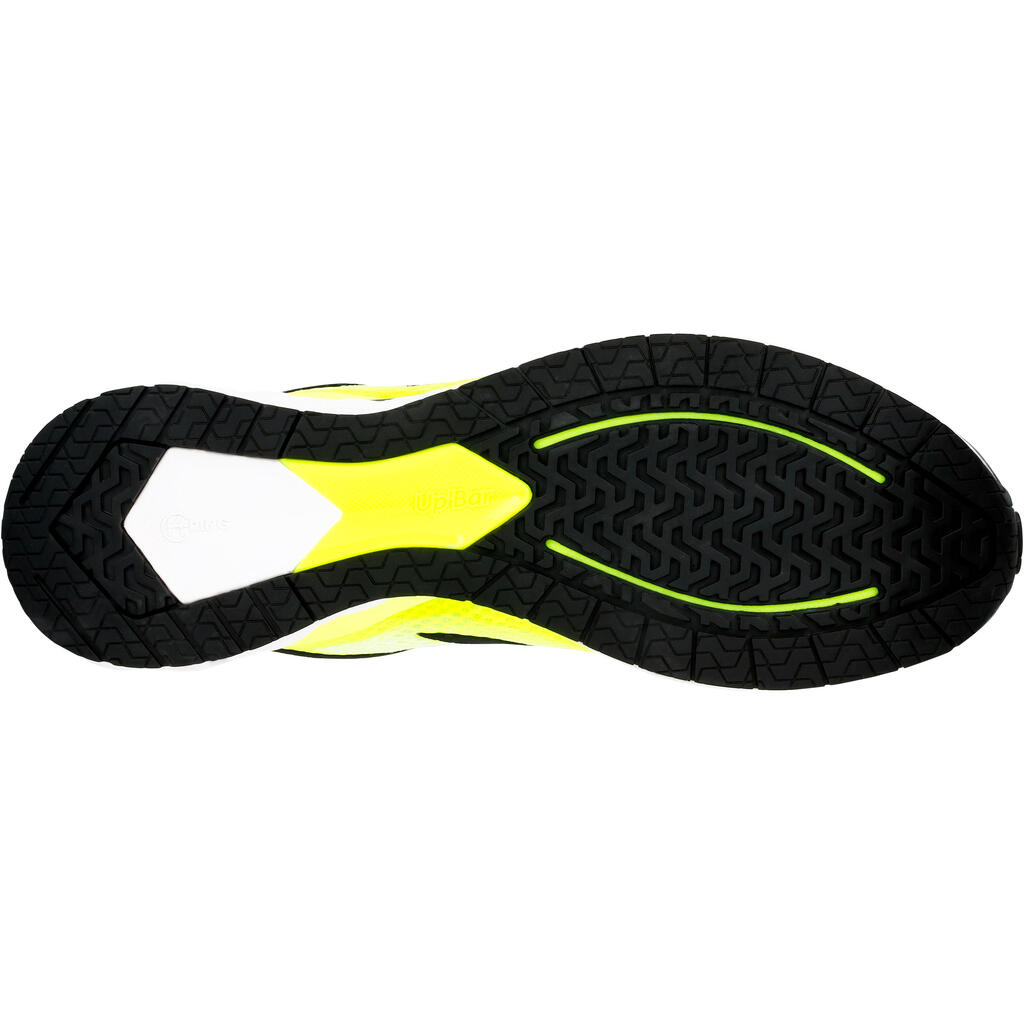 Pánska bežecká obuv Kiprun Fast žlto-biela