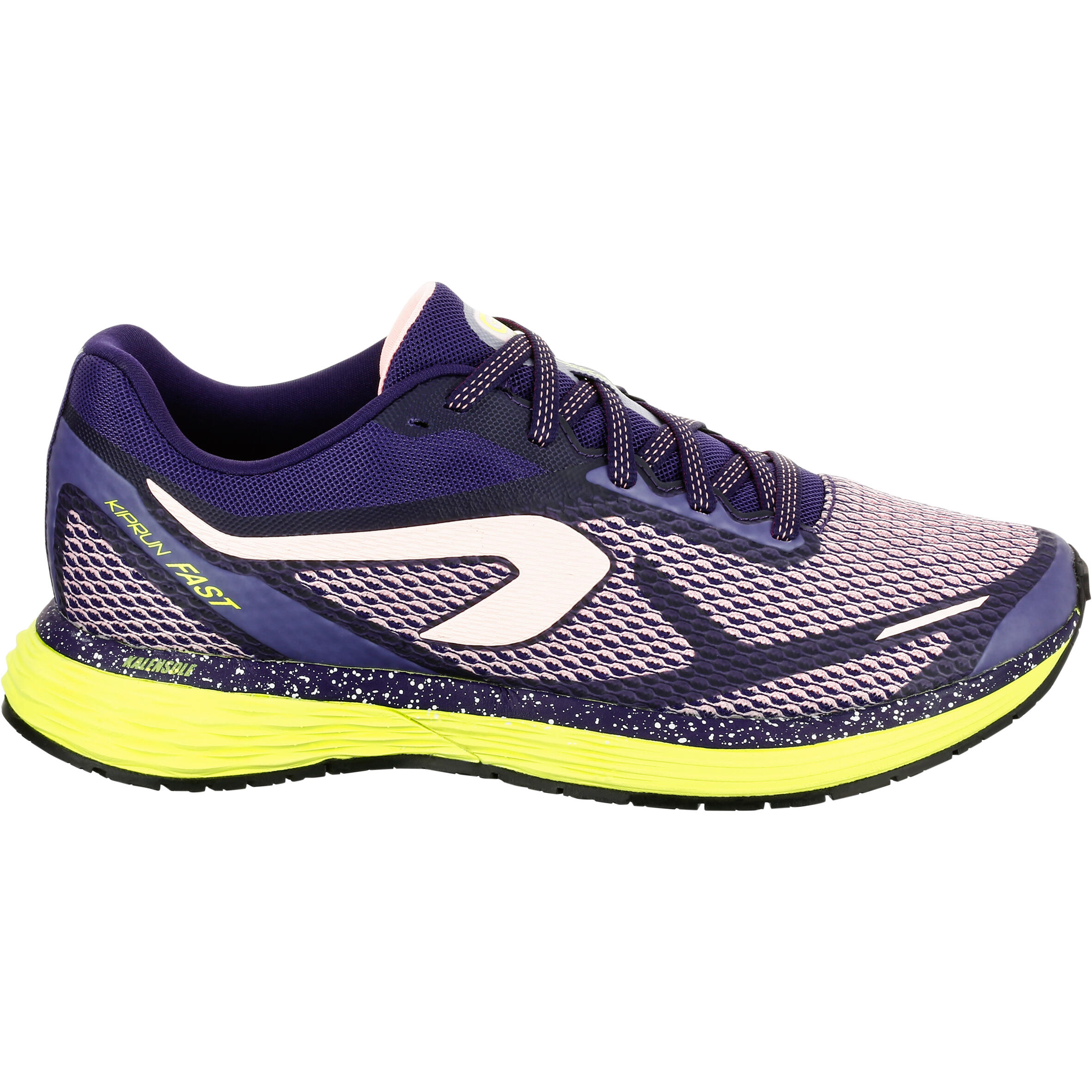 Kalenji Kiprun Fast Women s Running Shoes Purple Yellow Decathlon