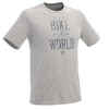 NH500 Men's Country Walking T-Shirt - Mottled Light Grey