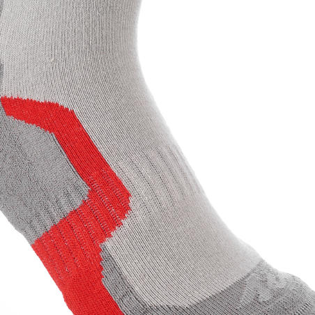 Дитячі шкарпетки Crossocks для туризму, високі, 2 пари - Червоні