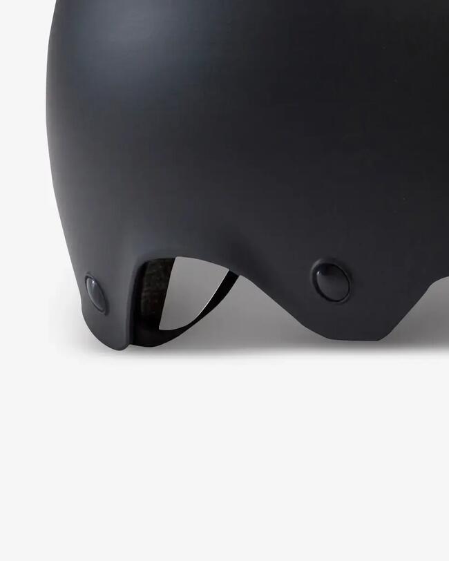 Kask rowerowy dziecięcy 500 czarny