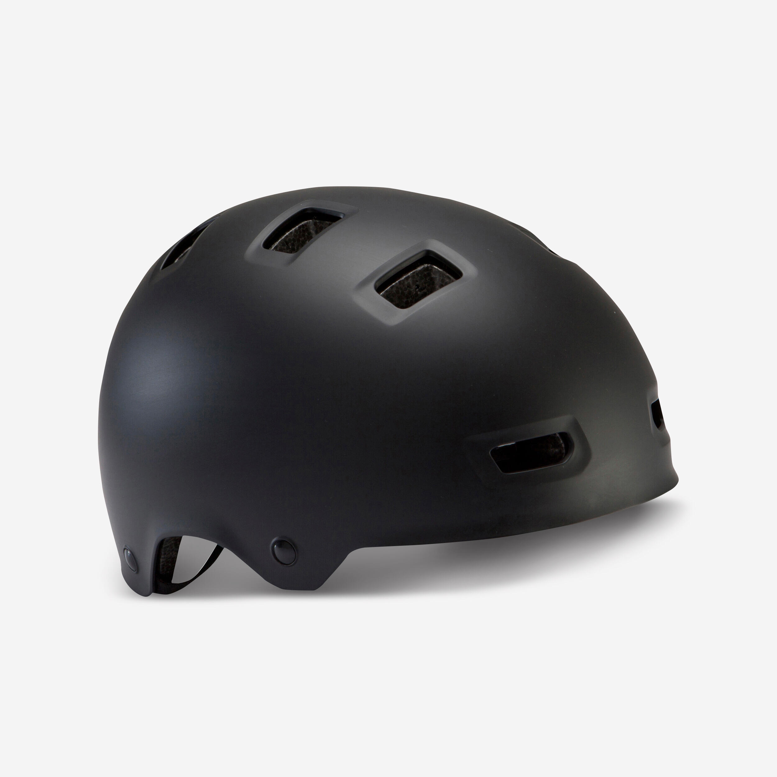 black bike helmet