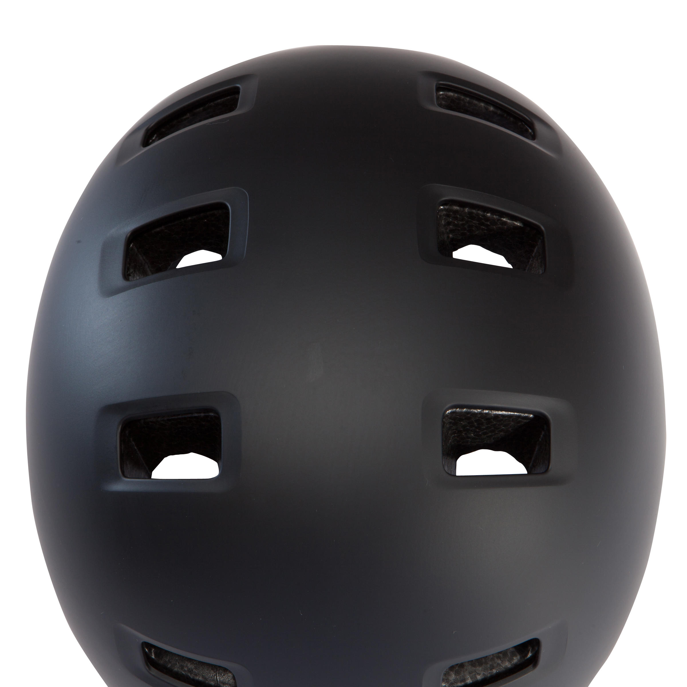 Buy 500 Teen Cycling Helmet Black Online Decathlon