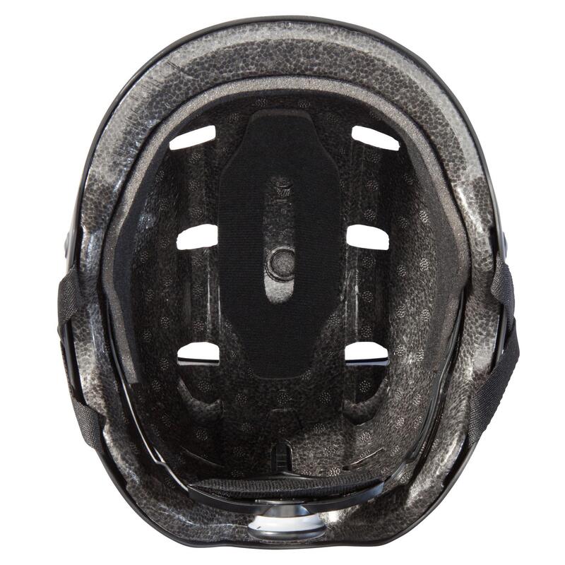 Casco BMX para niños Btwin 500 negro