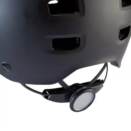 500 Teen Cycling Helmet Black