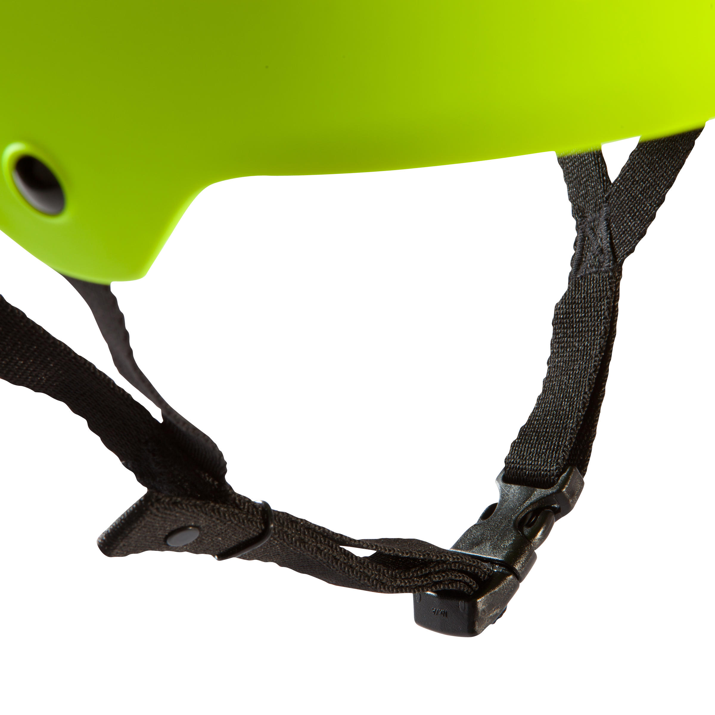 Fahrradhelm Teen 520 Kinder neongelb/schwarz 4/8