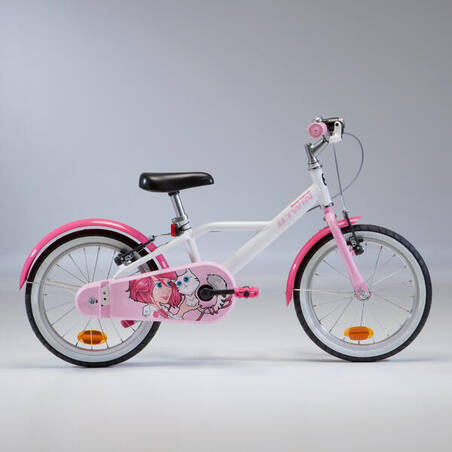 500 16-Inch Kids' Bike (4-6 Years) - Docto Girl