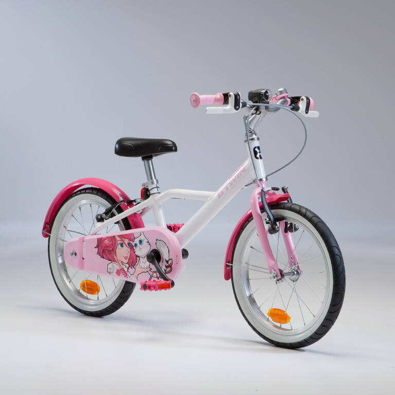 500 16-Inch Kids' Bike (4-6 Years) - Docto Girl