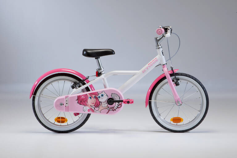 500 16-Inch Kids' Bike (4-6 Years) - Docto Girl