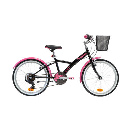 BICICLETA POLIVALENTE_20_pouces_decathlon_rose BICICLETA POLIVALENTE_20_pouces_decathlon_rose