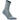 Kids Mountain Hiking Arpenaz 50 top socks 2 pairs - grey.