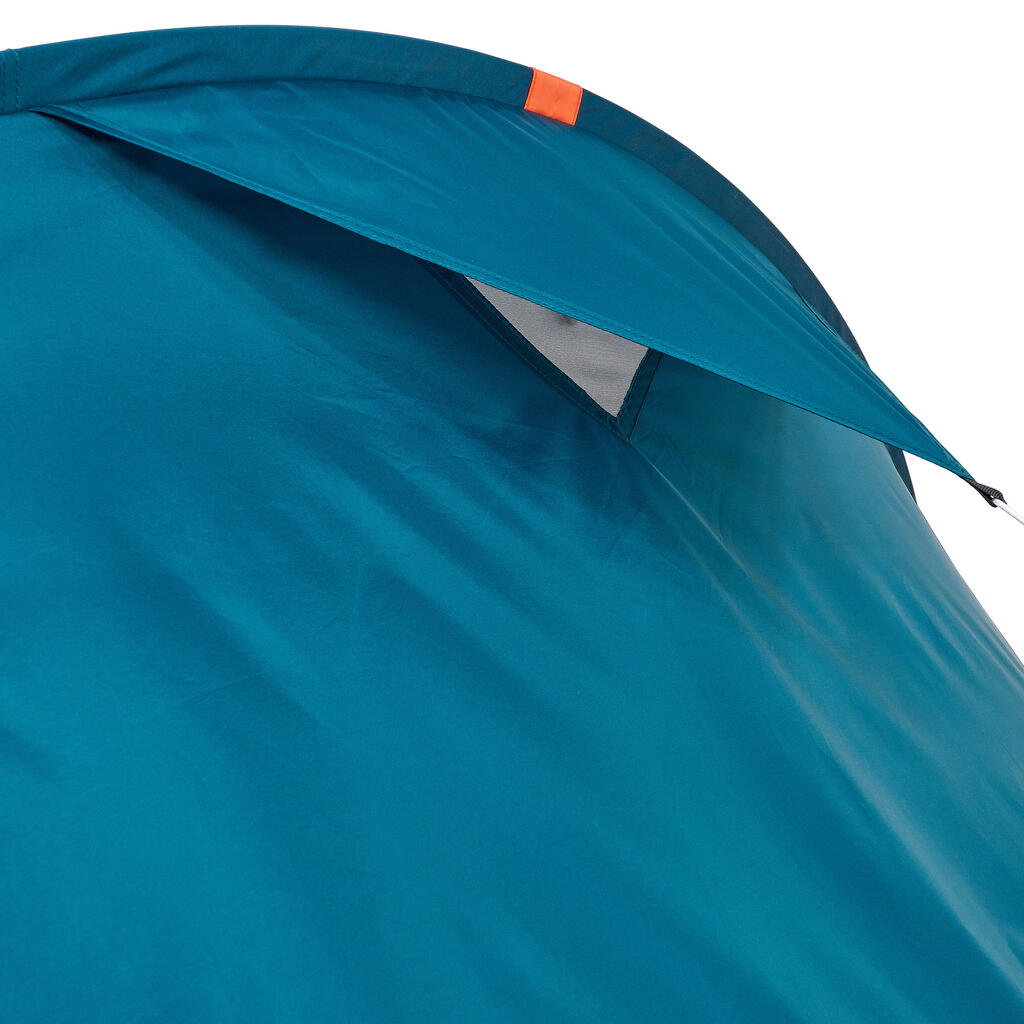 Carpa 2 seconds para 3 personas para camping Quechua azul