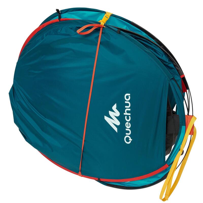 PRODUCTO OCASIÓN: Tienda de Camping Pequeña Quechua 2 Seconds 2 Personas Azul