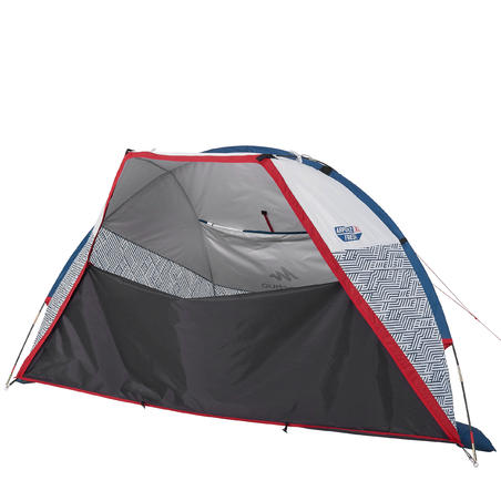 camping arpenaz hoop shelter compact hiking adults fresh quechua