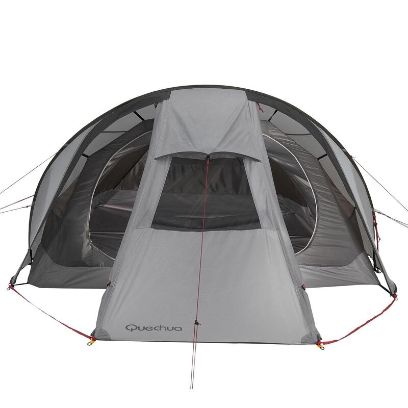 Tente de trekking Quickhiker Ultralight 3 personnes gris clair