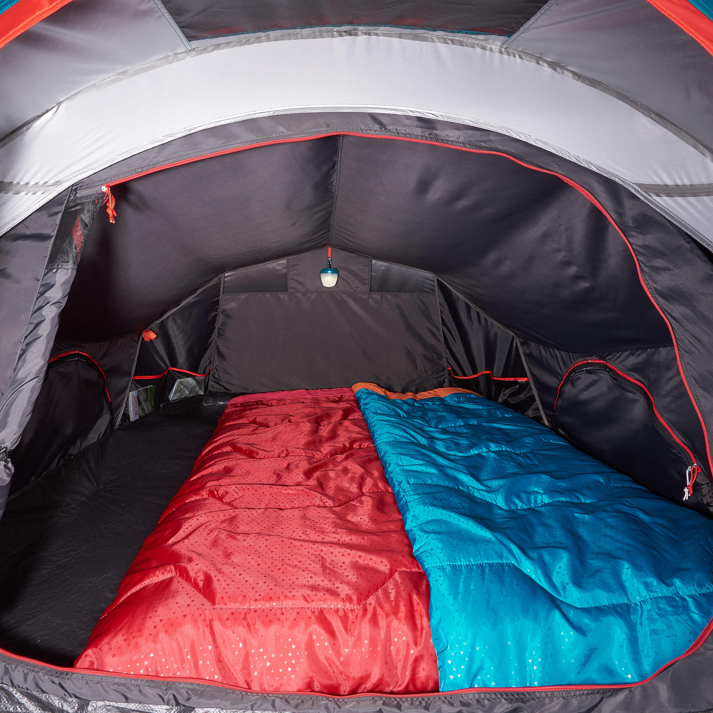 Pop up tent XL - 2 personen - 2 SECONDS - Fresh & Black 29/32