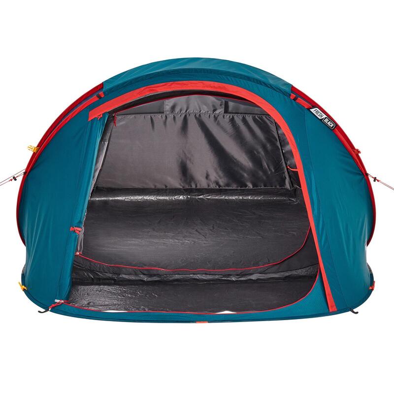 Pop up tent XL - 2 personen - 2 SECONDS - Fresh & Black