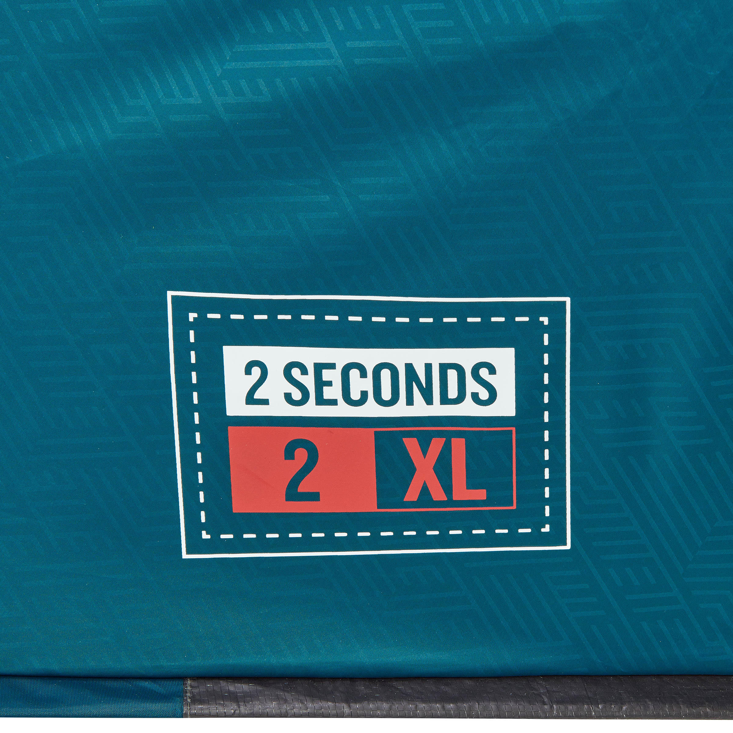 Pop up tent XL - 2 personen - 2 SECONDS - Fresh & Black 27/32