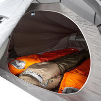 Quickhiker Ultralight 3-Person Trekking Tent - Light Grey