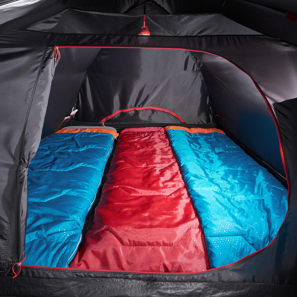 Campingzelt Arpenaz XL Fresh&Black für 3 Personen blau/weiss