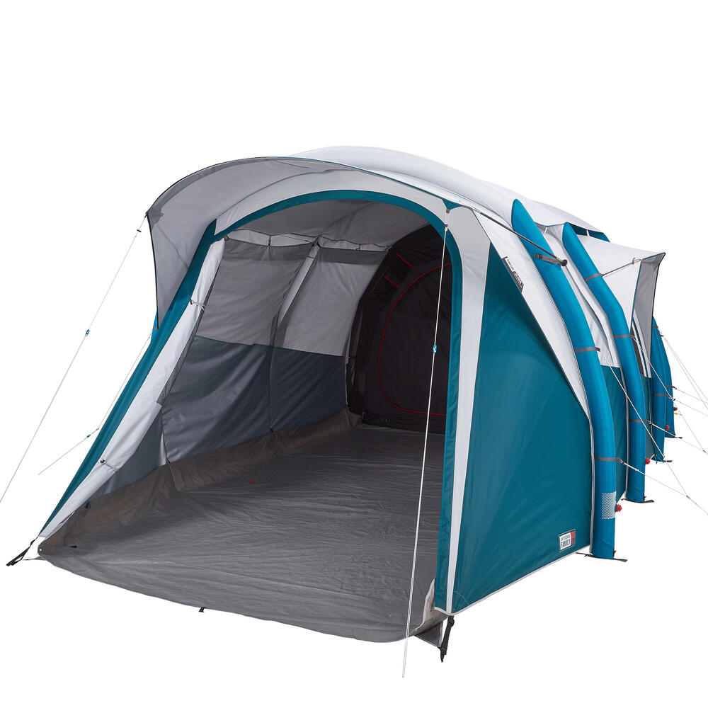 テント・タープ Quechua Air Seconds family 6.3 XL OPBLAASBARE TENT 6 PERSONEN - AIR SECONDS FAMILY 6.3 XL