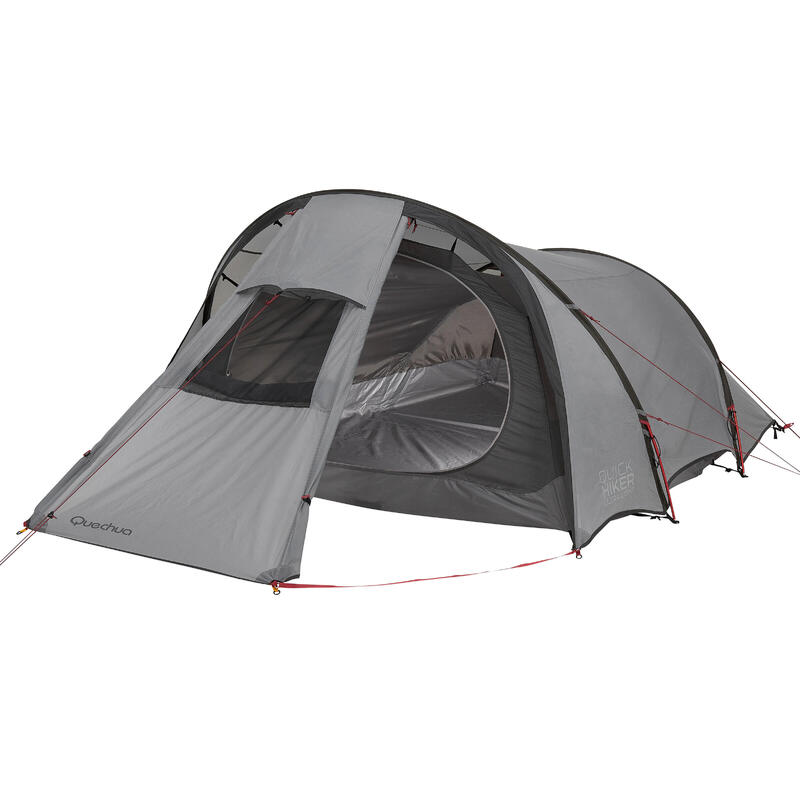 Tente de trek Quickhiker Ultralight 3 personnes gris clair Tente de trek Quickhiker Ultralight 3 personnes gris clair