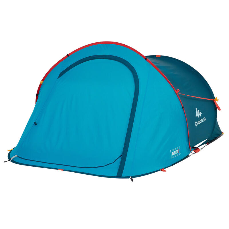 PRODUCTO OCASIÓN: Tienda de Camping Pequeña Quechua 2 Seconds 2 Personas Azul