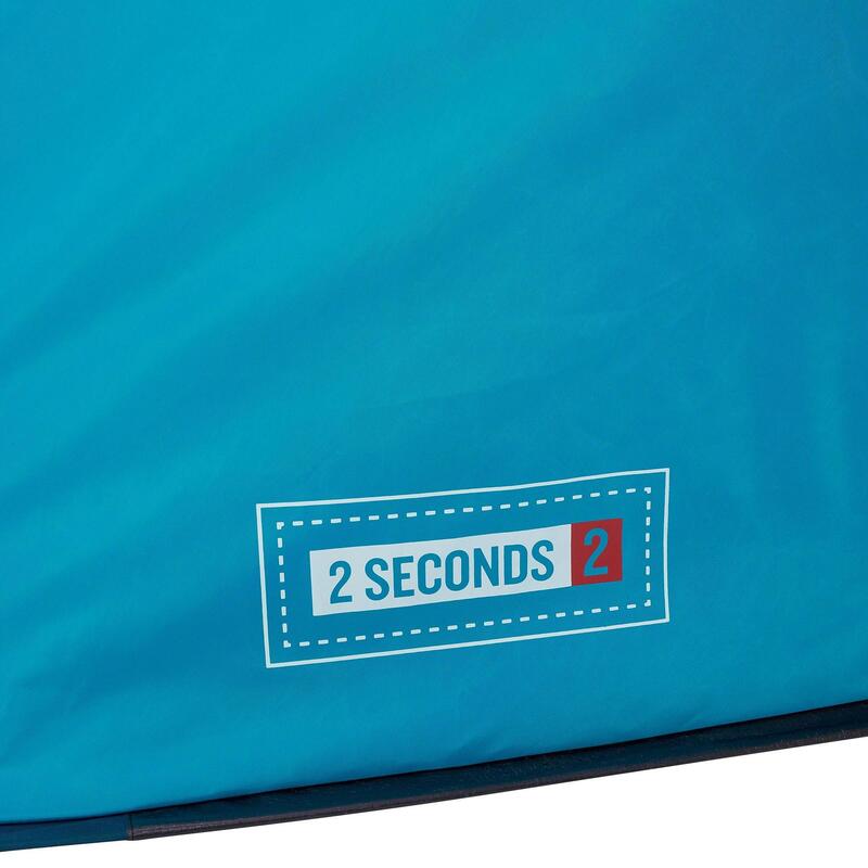 PRODUCTO OCASIÓN: Tienda de Camping Pequeña Quechua 2 Seconds 2 Personas Azul