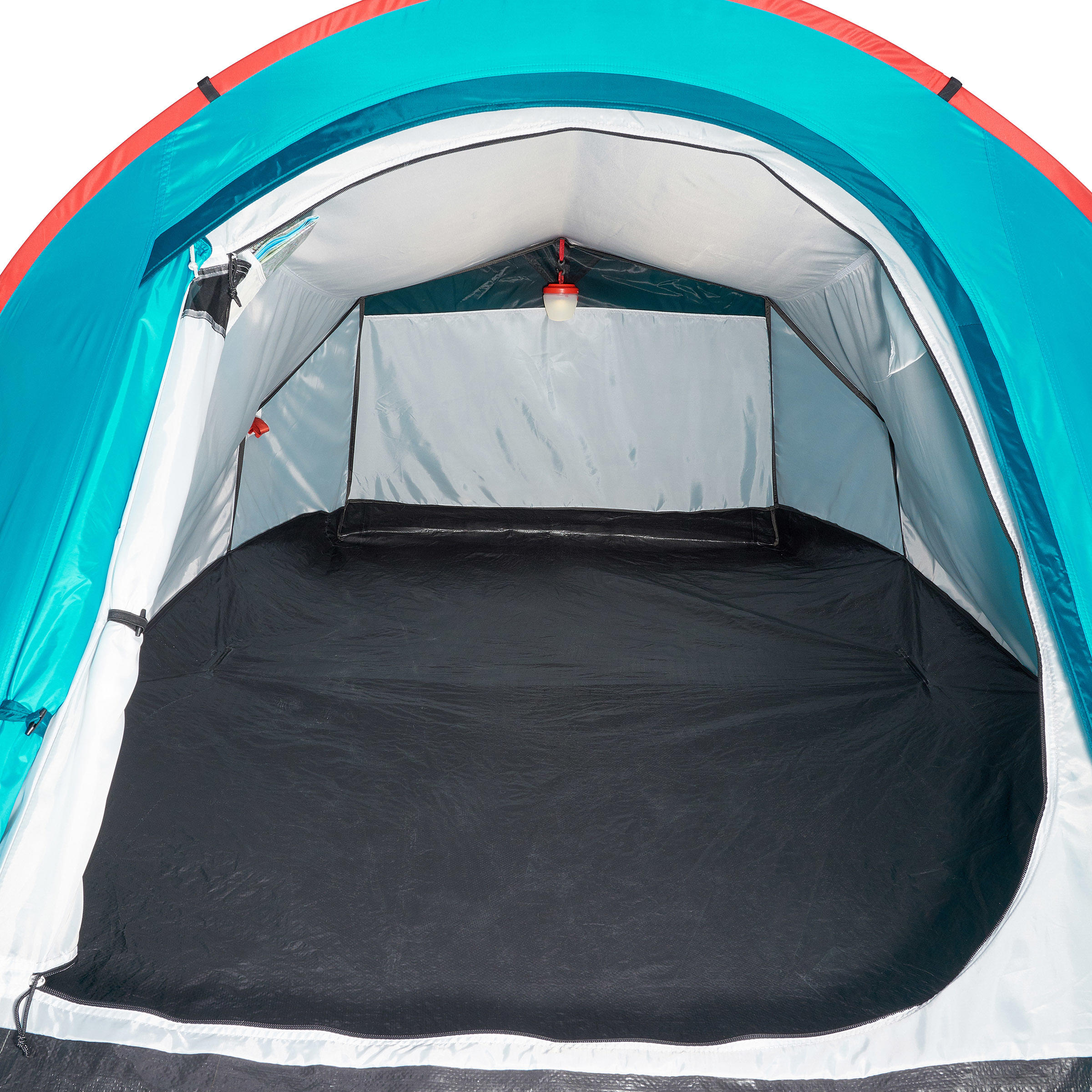 Tente de camping 2 personnes - 2 Secondes gris - QUECHUA