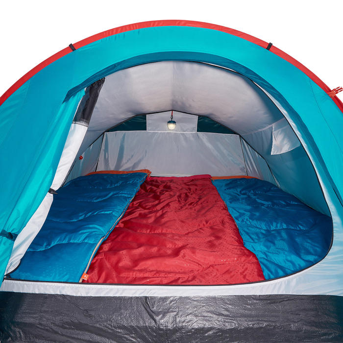 Quechua Pop up tent 3 persoons Petroleumblauw 2 Seconds