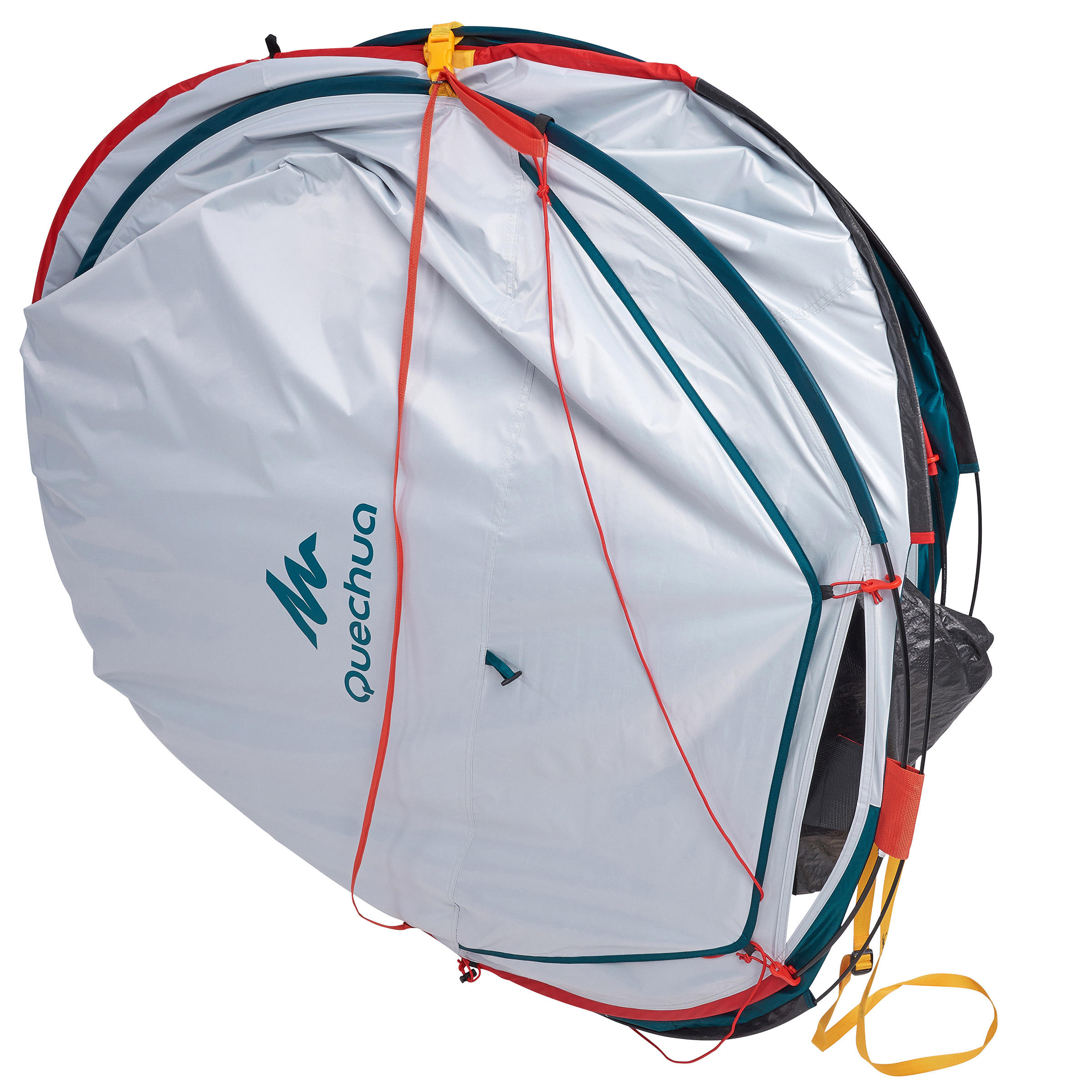 Pop up tent XL - 2 personen - 2 SECONDS - Fresh & Black 16/32