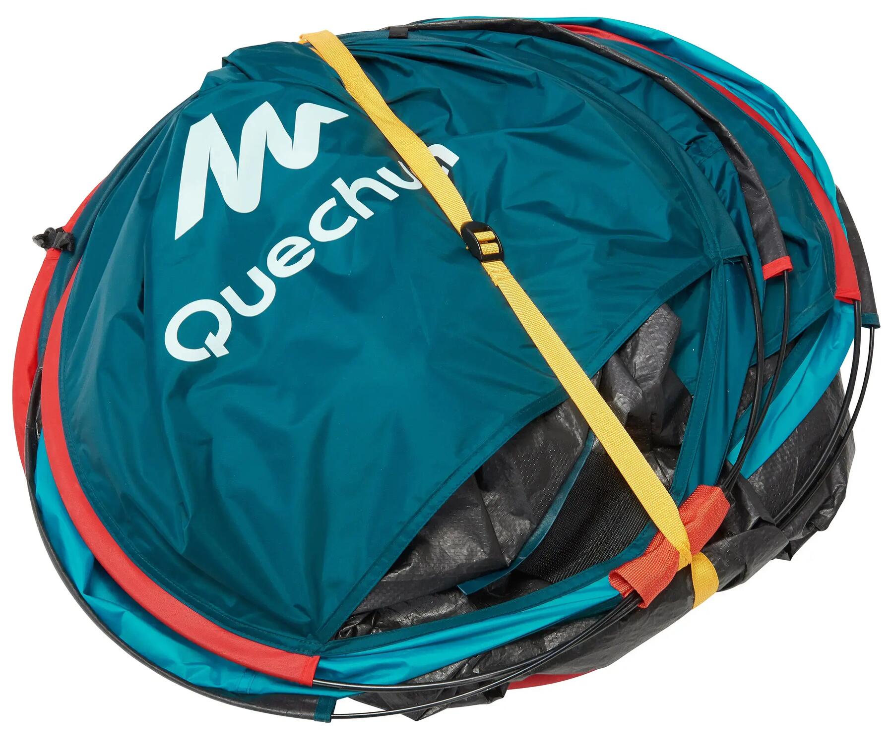 Hoe vouw je een pop-up tent op? 