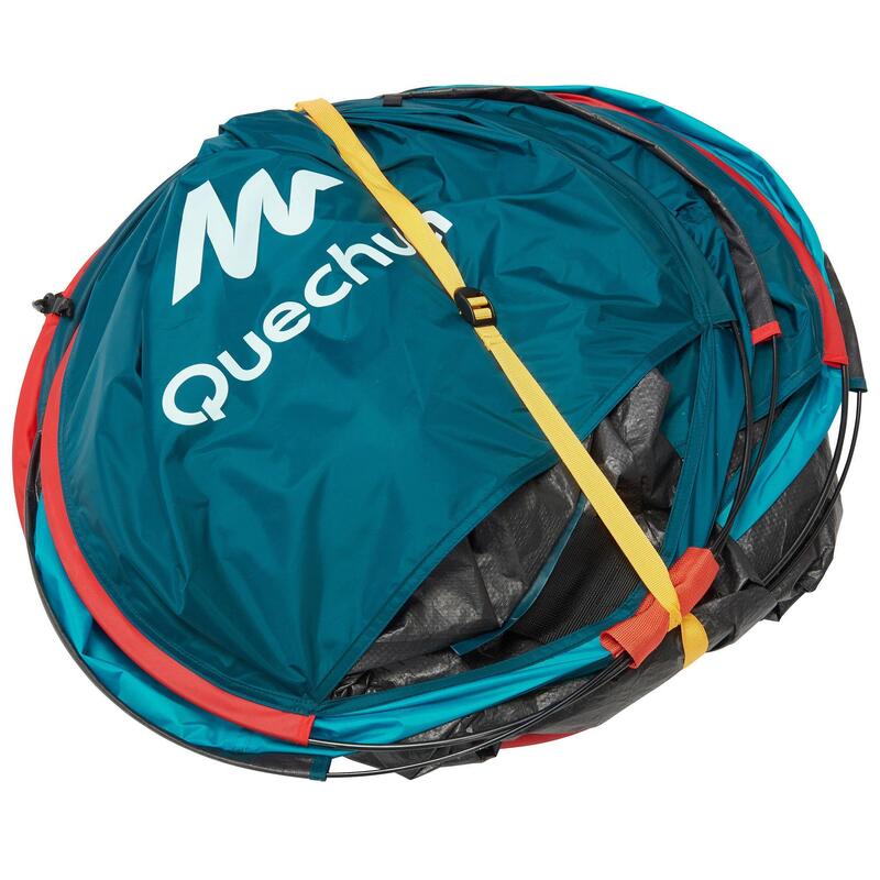 PRODUCTO OCASIÓN: Tienda de Camping Pequeña Quechua 2 Seconds 2 Personas Azul