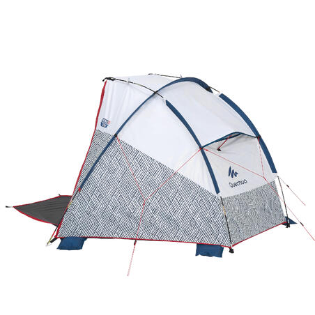 camping shelter hoop arpenaz compact hiking adults fresh shelters