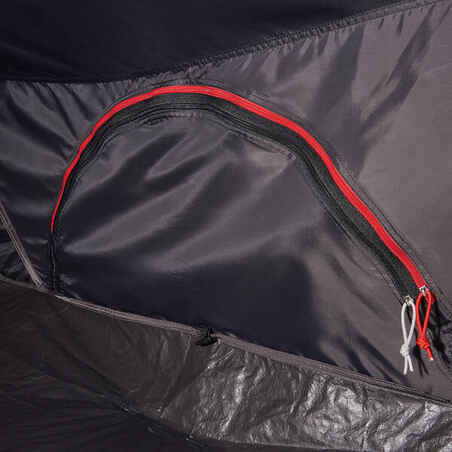 Kempinga telts “2 seconds”, XL, materiāls Fresh & Black, divvietīga