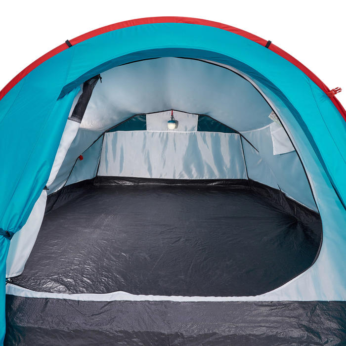 Quechua Tente de camping 2 SECONDS 3 personnes verte Decathlon