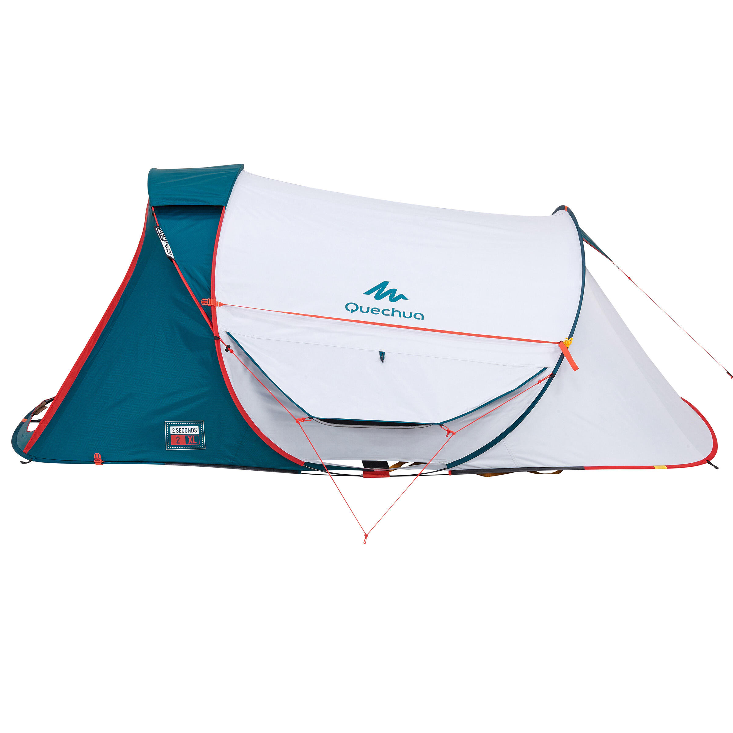 Tenda da campeggio - 2 SECONDS XL - 2 posti letto - Fresca e nera