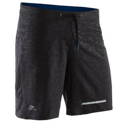 RUN DRY+ MEN'S RUNNING SHORTS - BLACK/PRINT