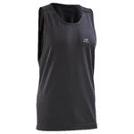 Kalenji Mouwloos hardloopshirt heren Run Dry zwart