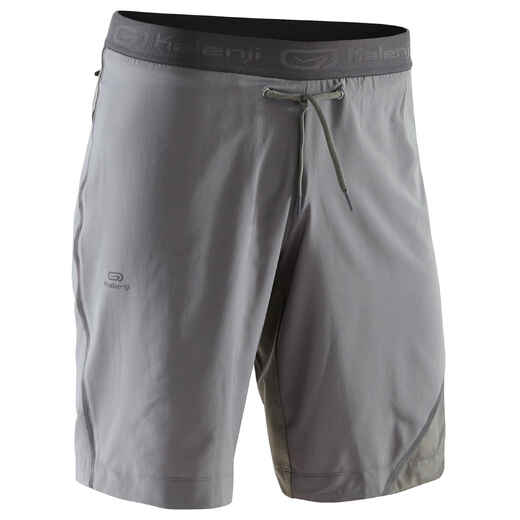 
      RUN DRY+ MEN'S RUNNING SHORTS - KHAKI
  