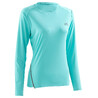 Run Sun Protect Women's Running Long-Sleeved T-Shirt - Green