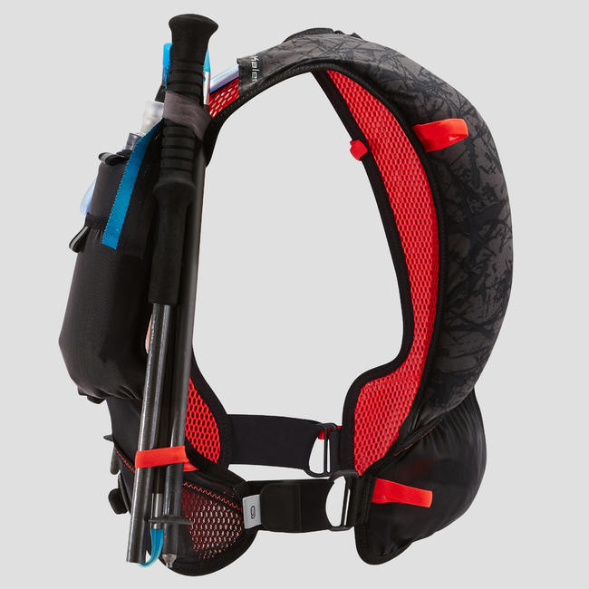 running hydration backpack TRAIL RUNNING 10L BLACK RED